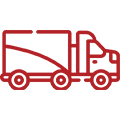 Transporte seco y refrigerado, en la caja de 53 pies